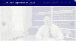 Desktop Screenshot of joncohenlawyer.com